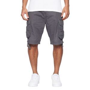 Crosshatch Mens Jamstar Cargo Shorts / Charcoal
